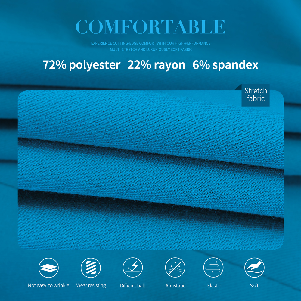 8Colors Solid Vneck Pocket Scr - Vet Tech Accessories recension och pris