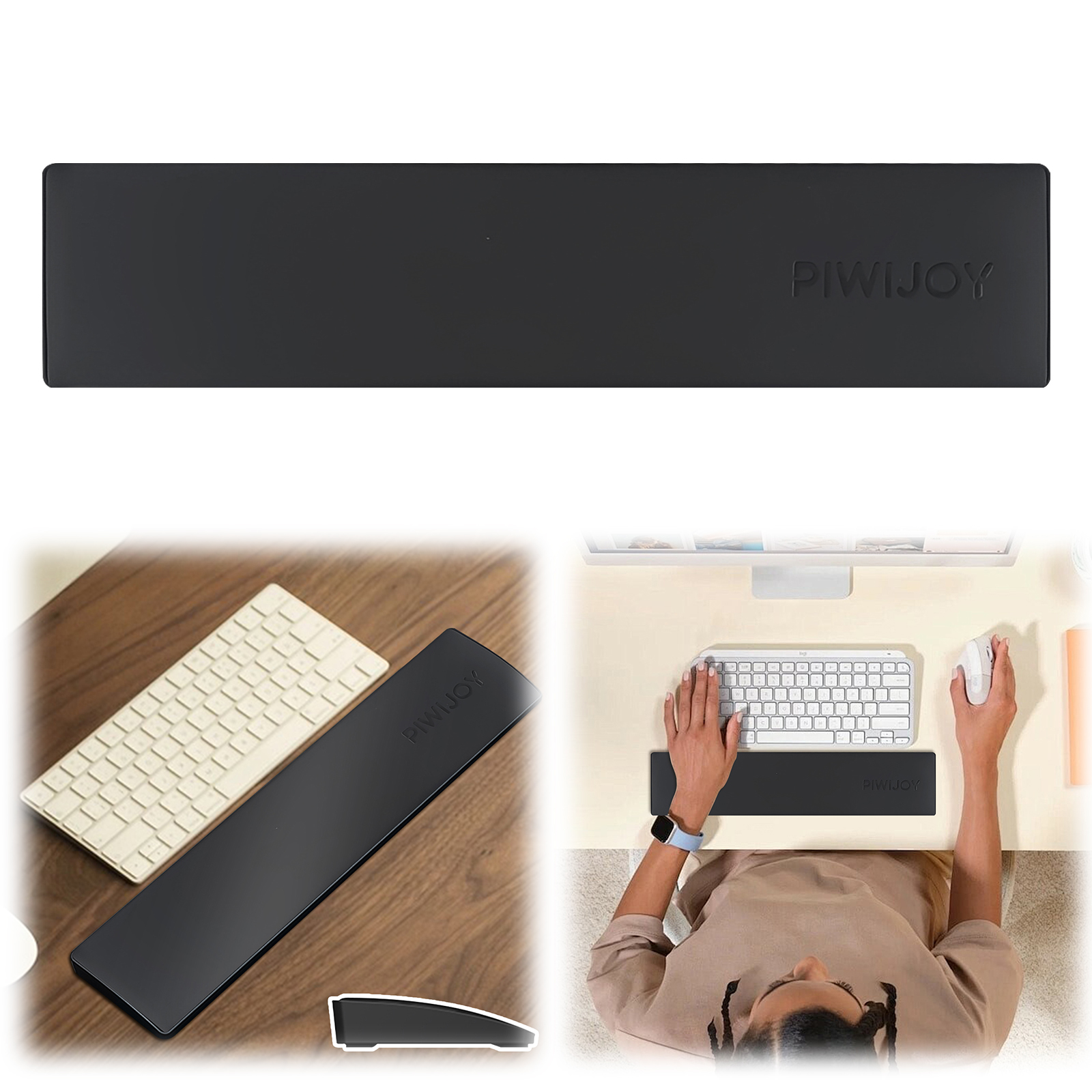 Ergonomic Hand Support Pad Ant - Keyboard Wrist Pad Leather recension och pris