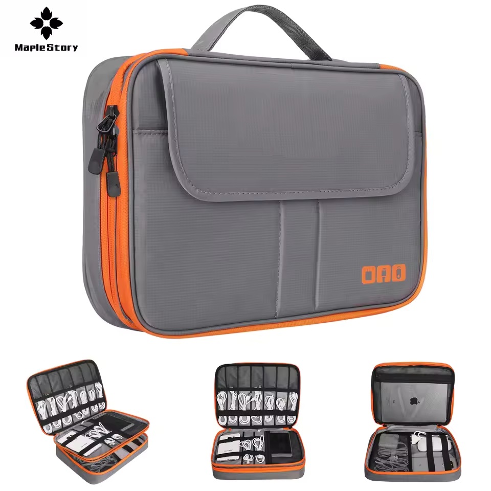 Travel Double Layer Digital St - Tech Accessories Case recension och pris