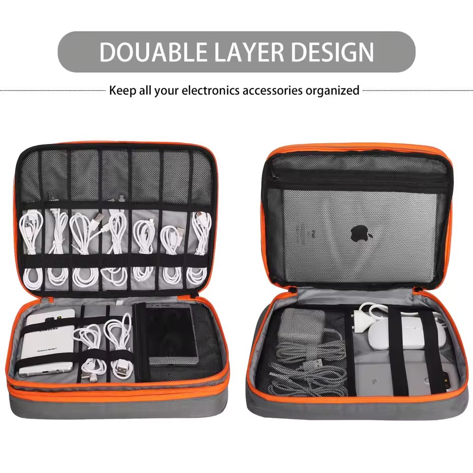 Travel Double Layer Digital St - Tech Accessories Case recension och pris