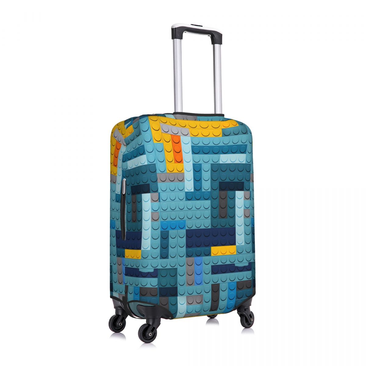 Blue Tech Pixel Building Block - Tech Accessories Travel recension och pris