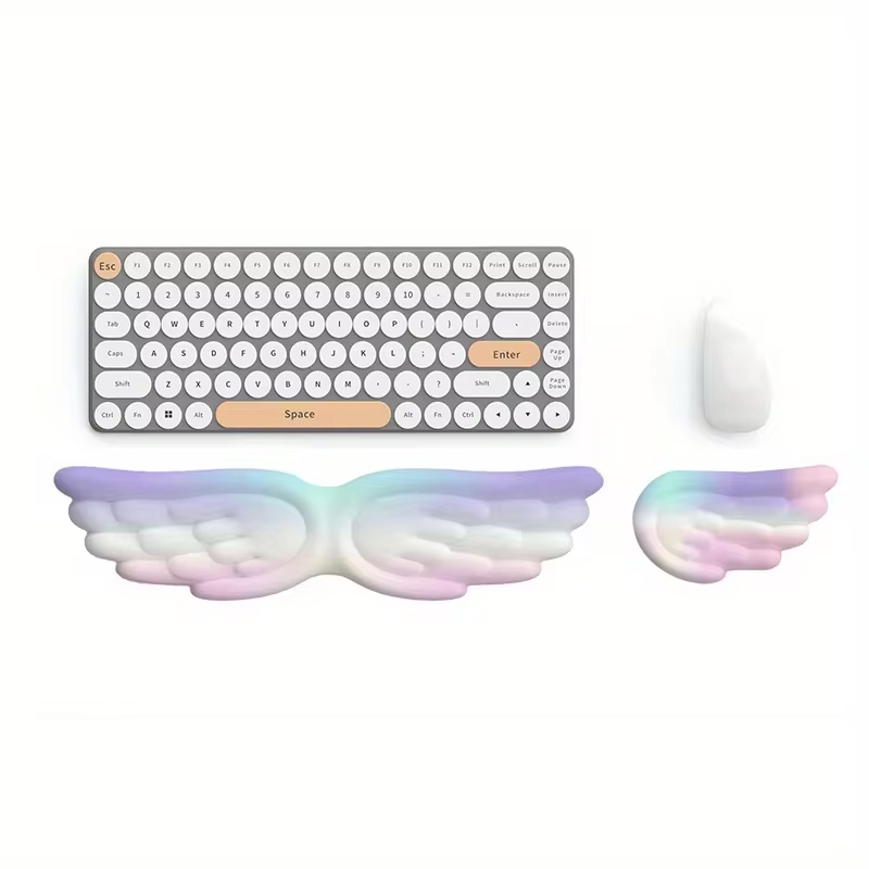 Mouse Pad with Wrist Rest Keyb - Keyboard Wrist Pad Leather recension och pris