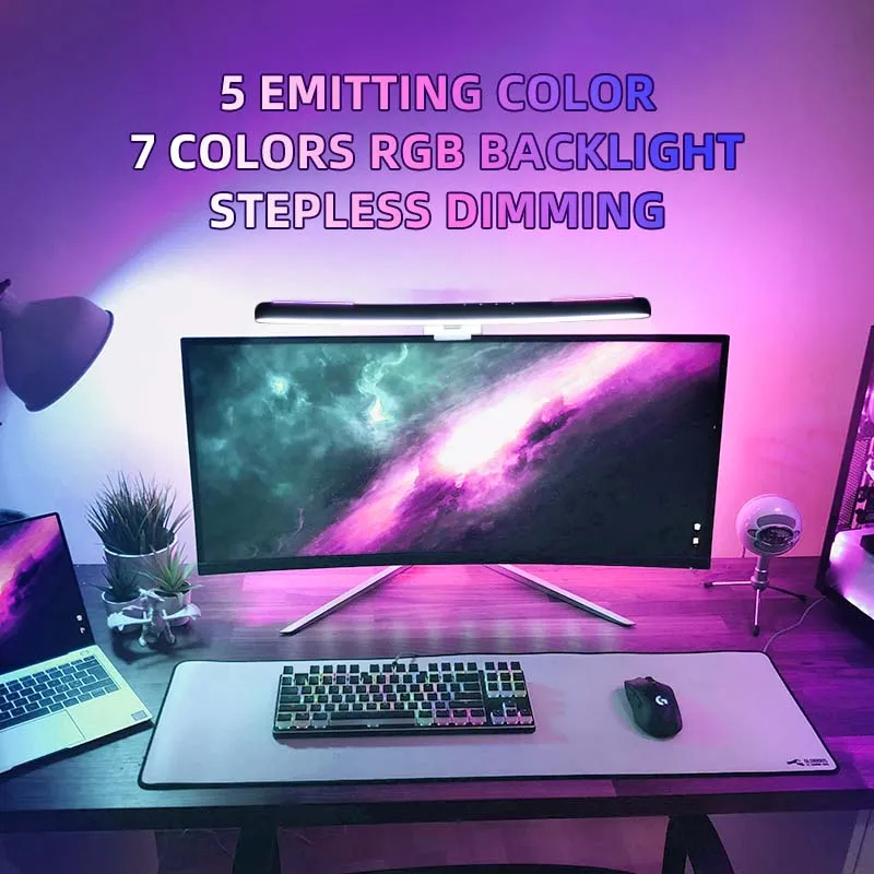 Curved LED Monitor Light Bar U - Monitor Light Bar recension och pris