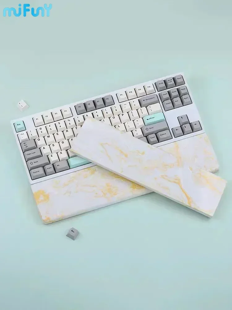 Marble Keyboard Wrist Rest Com - Keyboard Wrist Pad Leather recension och pris